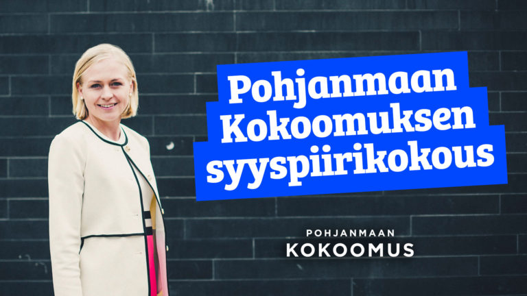 Pohjanmaan Kokoomuksen syyspiirikokous